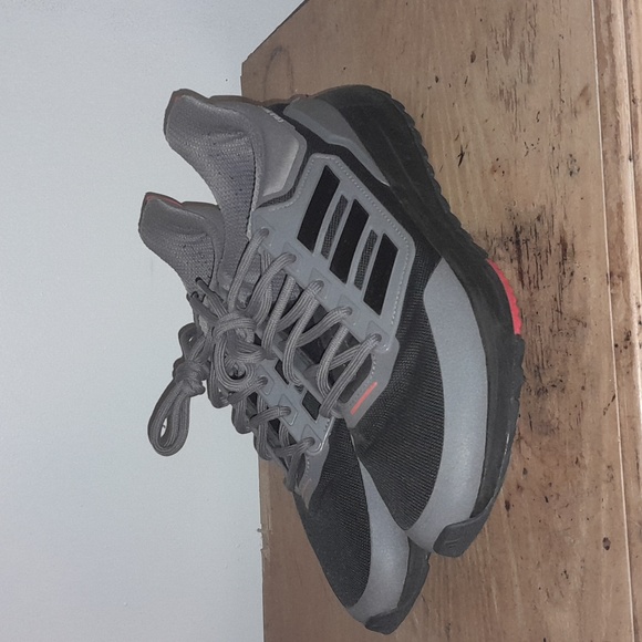 adidas EQ21 run COLD.rdy, 10.5, grey-black-highlighter orange